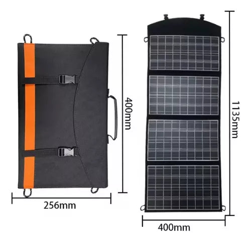 GENERADOR 300W RECARGABLE PORTÁTIL ANTI APAGON + PANEL SOLAR