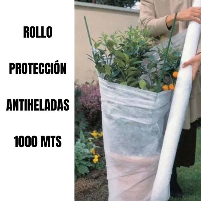 ROLLO DE TELA ANTIHELADAS - GRANIZO 2.10M X 1000M